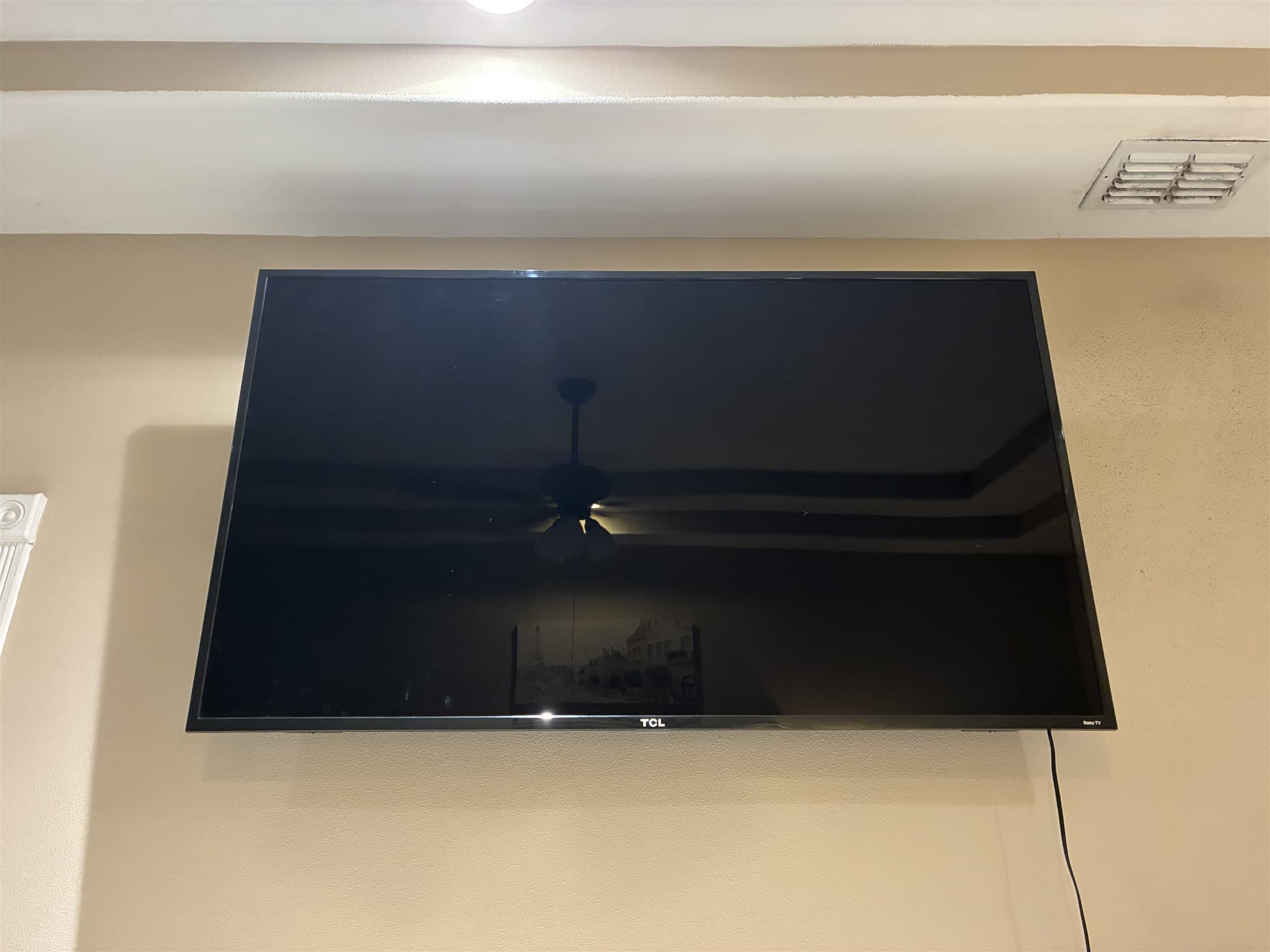 Wall-mounted TV installation by RGV Assembly & Mounting